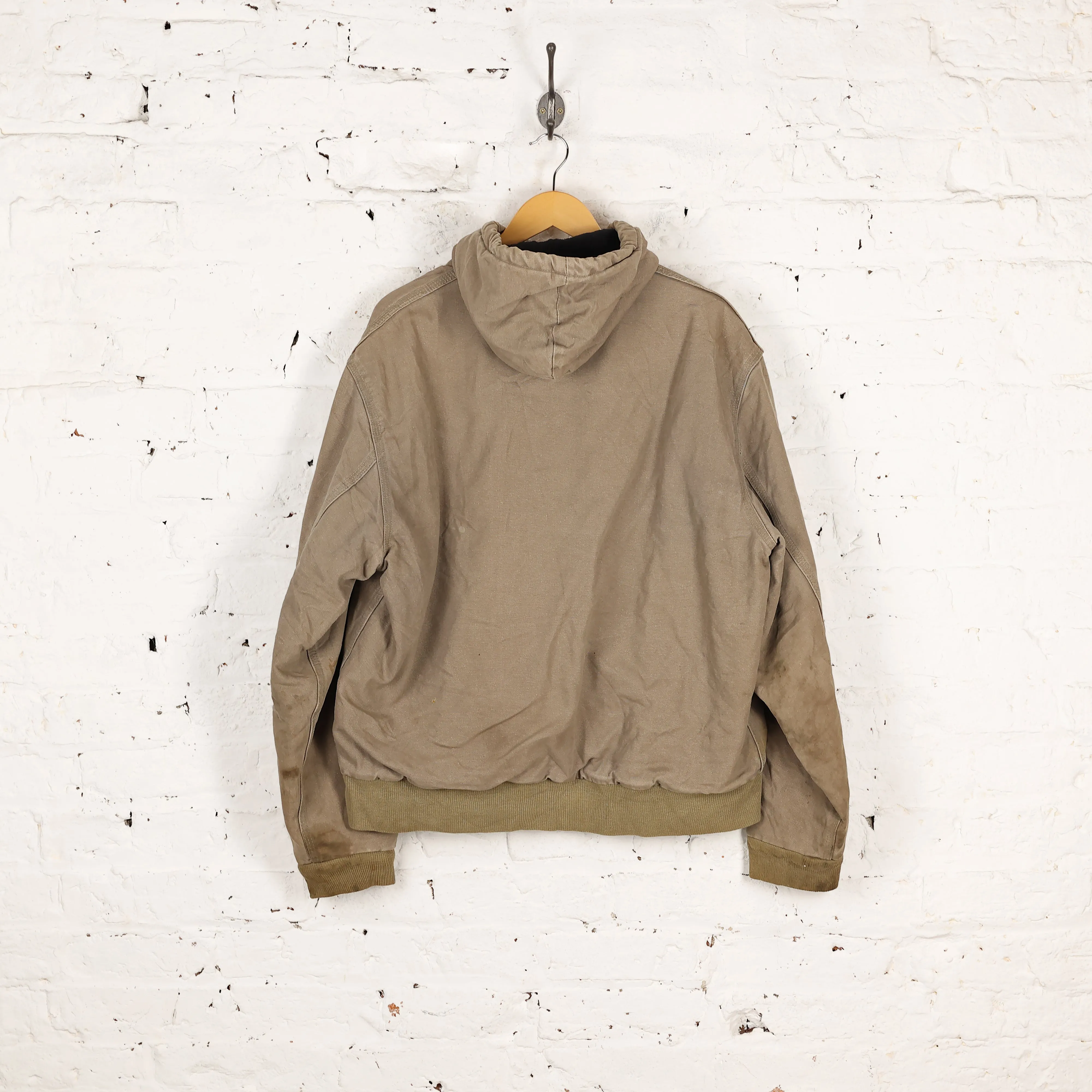 Carhartt Hooded Work Jacket - Green - L