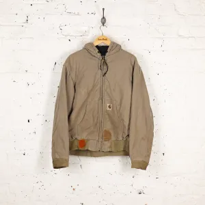 Carhartt Hooded Work Jacket - Green - L