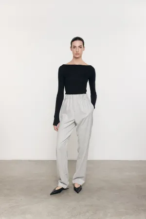 Cashmere Boatneck Top