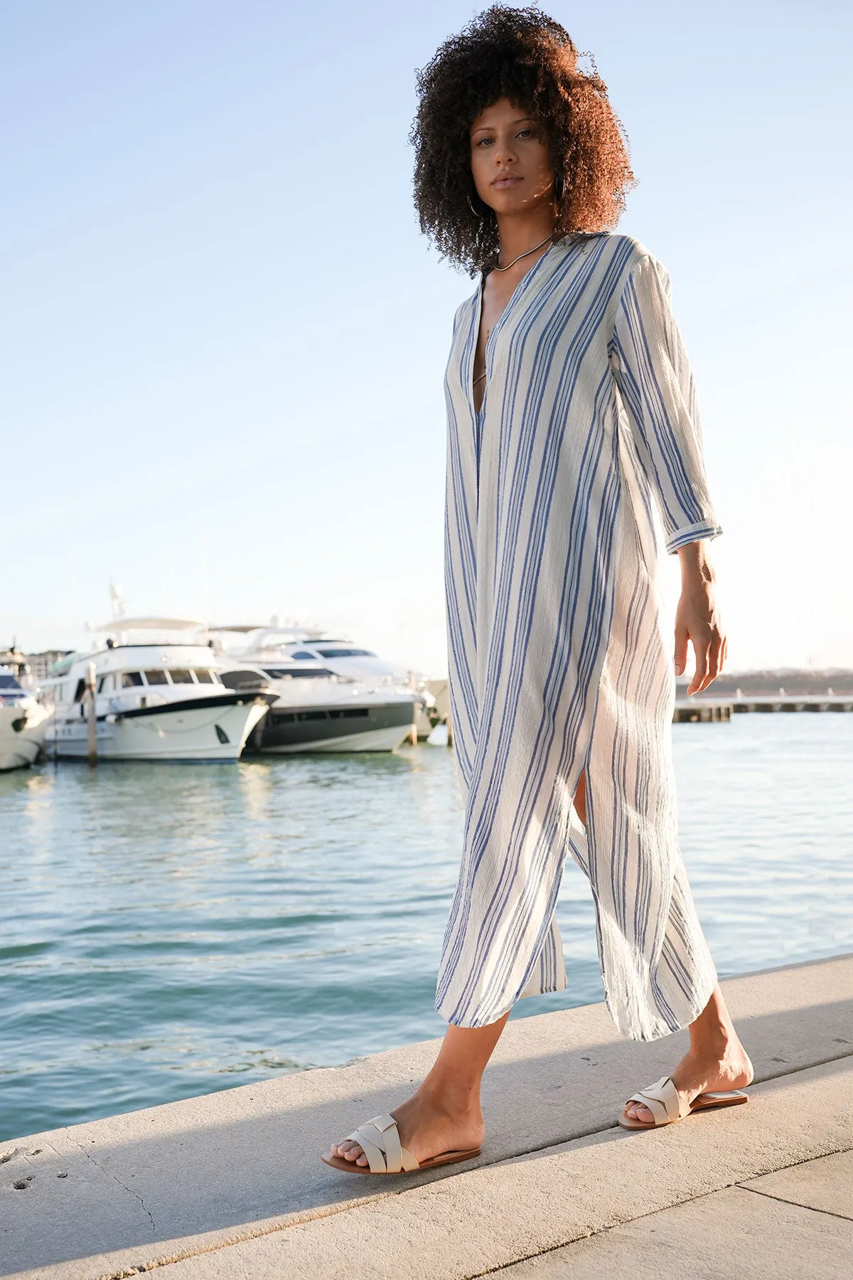 Clara Maxi Shirt Dress
