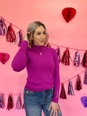Clara Mock Neck Sweater