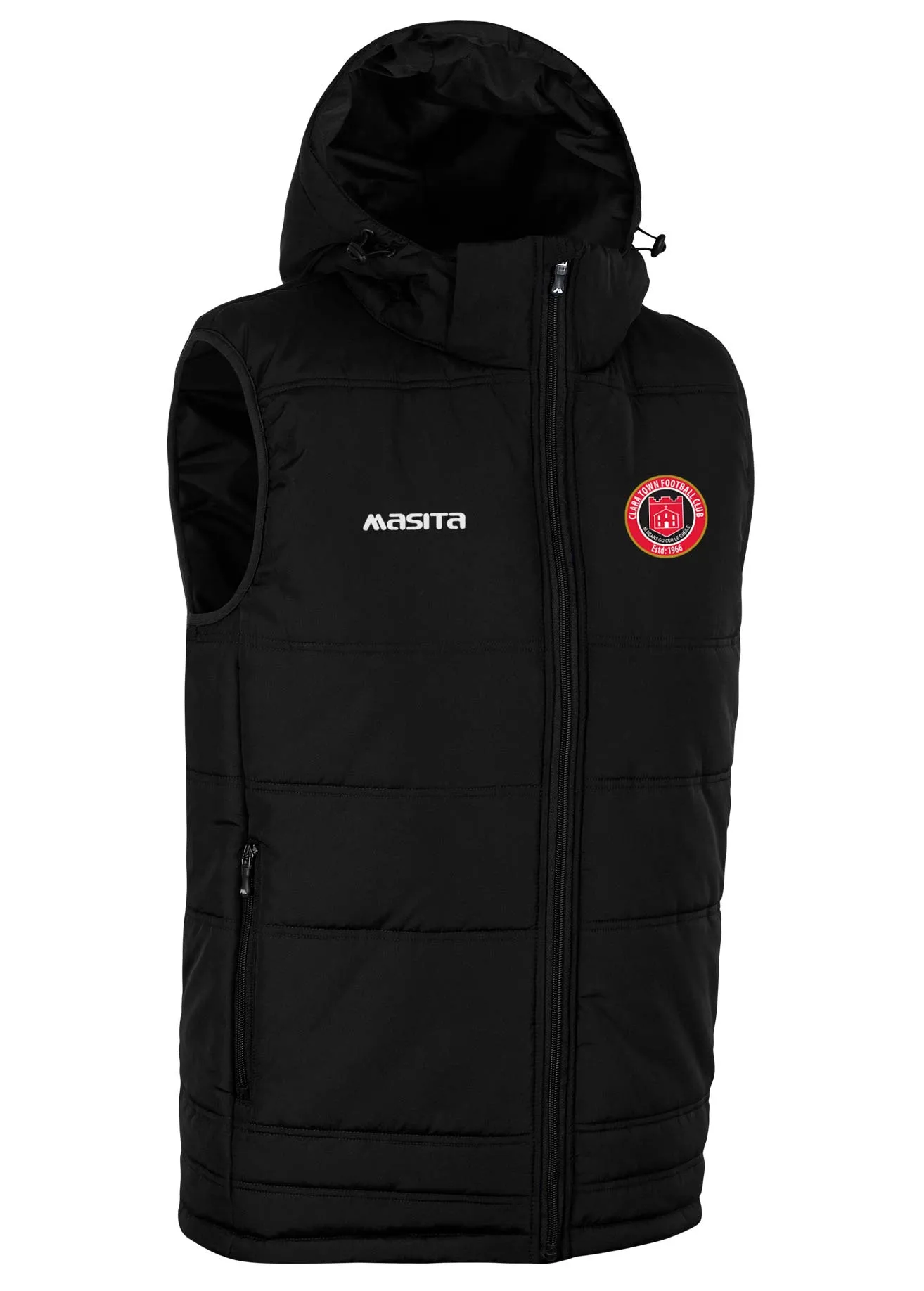 Clara Town FC Nova Sleeveless Gilet Adult