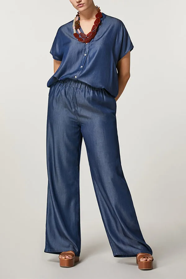 CREMONA LYOCEL KIMONO SLEEVE SHIRT