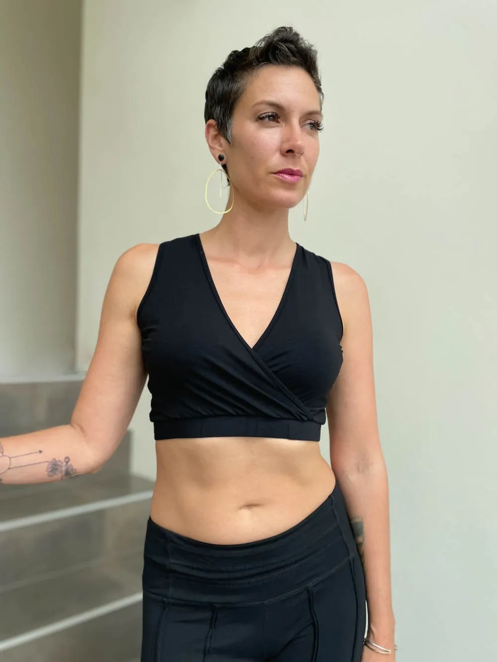 CU V Neck Bra Top