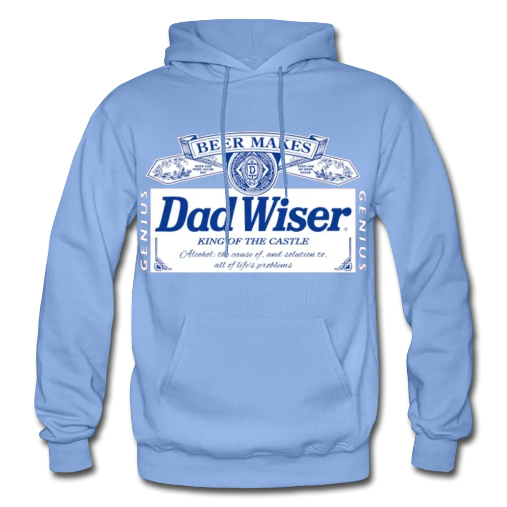 Dad Wiser Beer Father's Day Premium Adult Pullover Hoodie