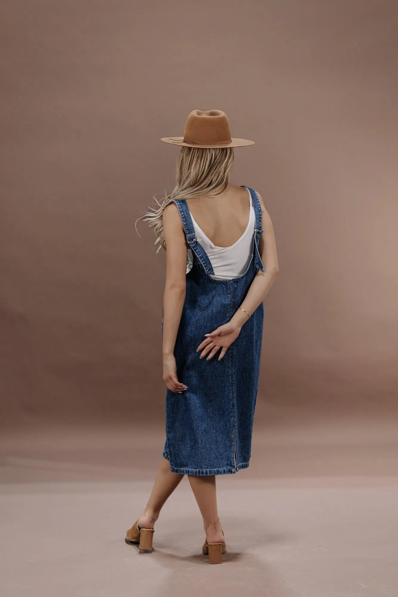 Darcy Denim Overall Dress