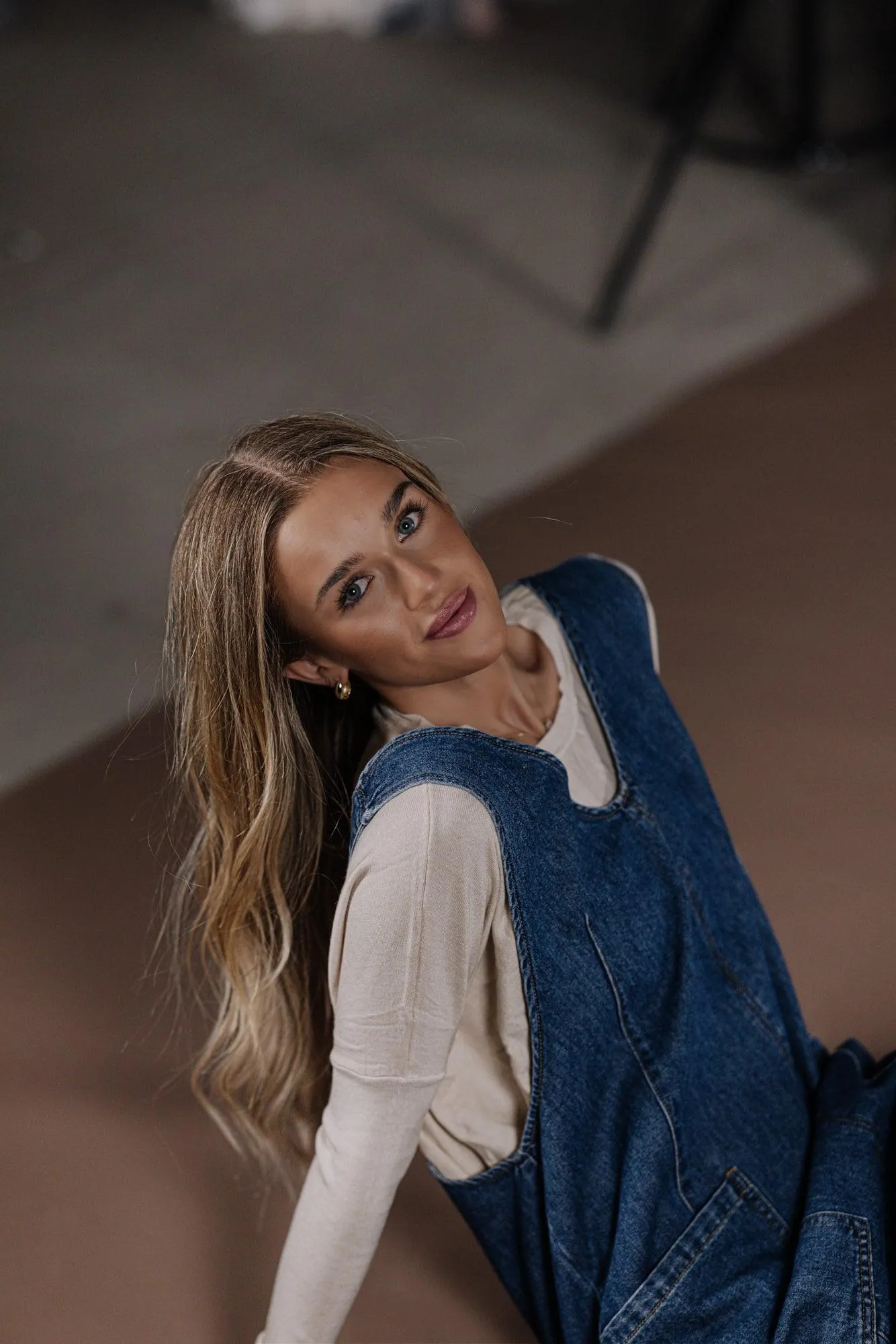 Darcy Denim Overall Dress