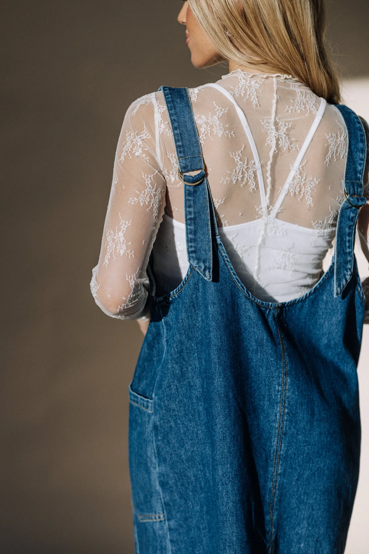 Darcy Denim Overall Dress