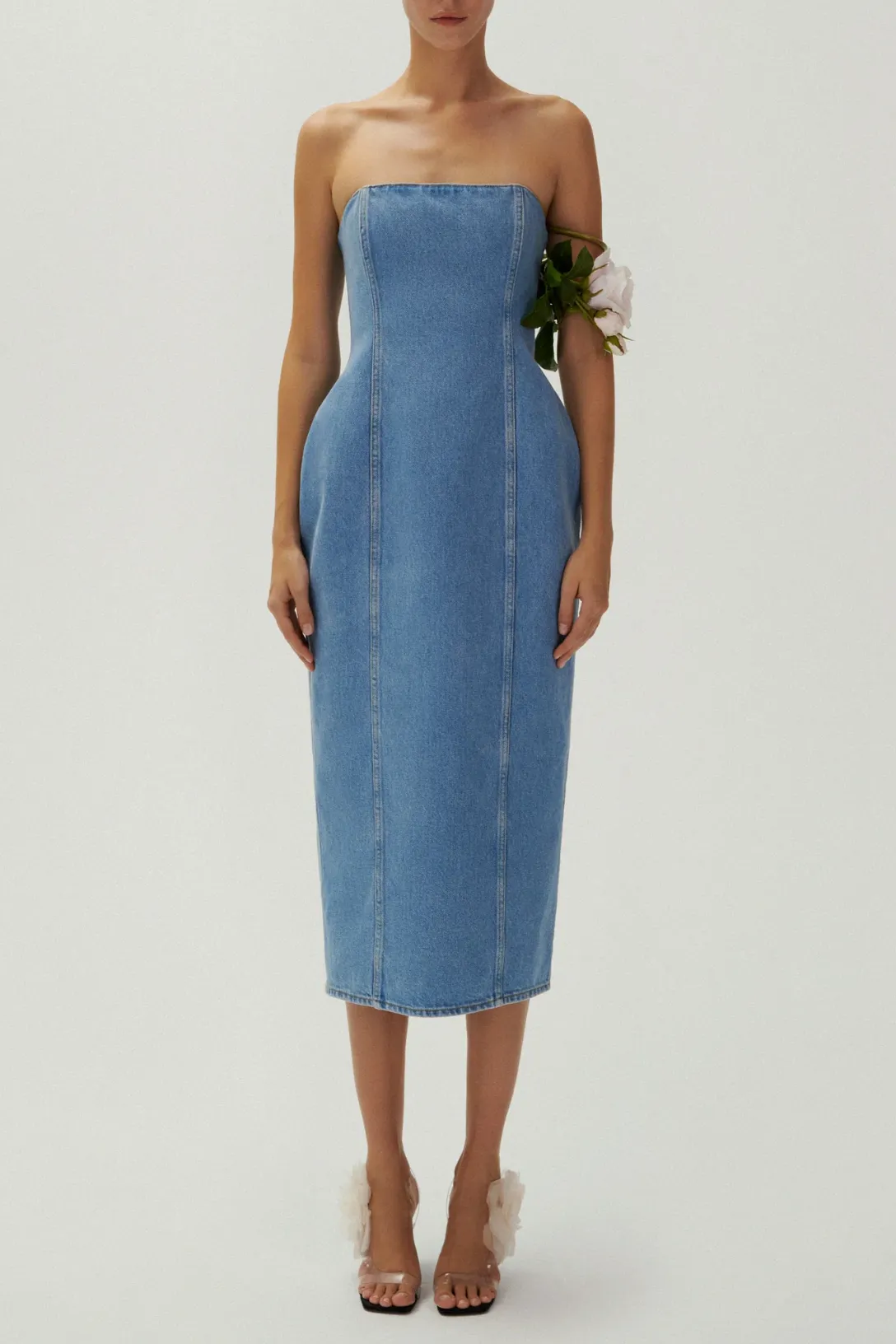 Denim Dress | Light Blue