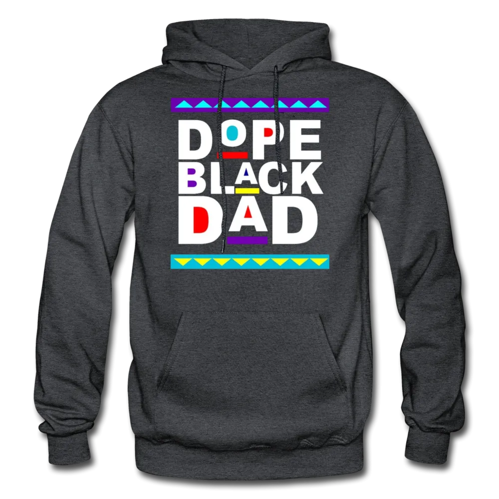 Dope Black Dad Father's Day Adult Premium Pullover Hoodie
