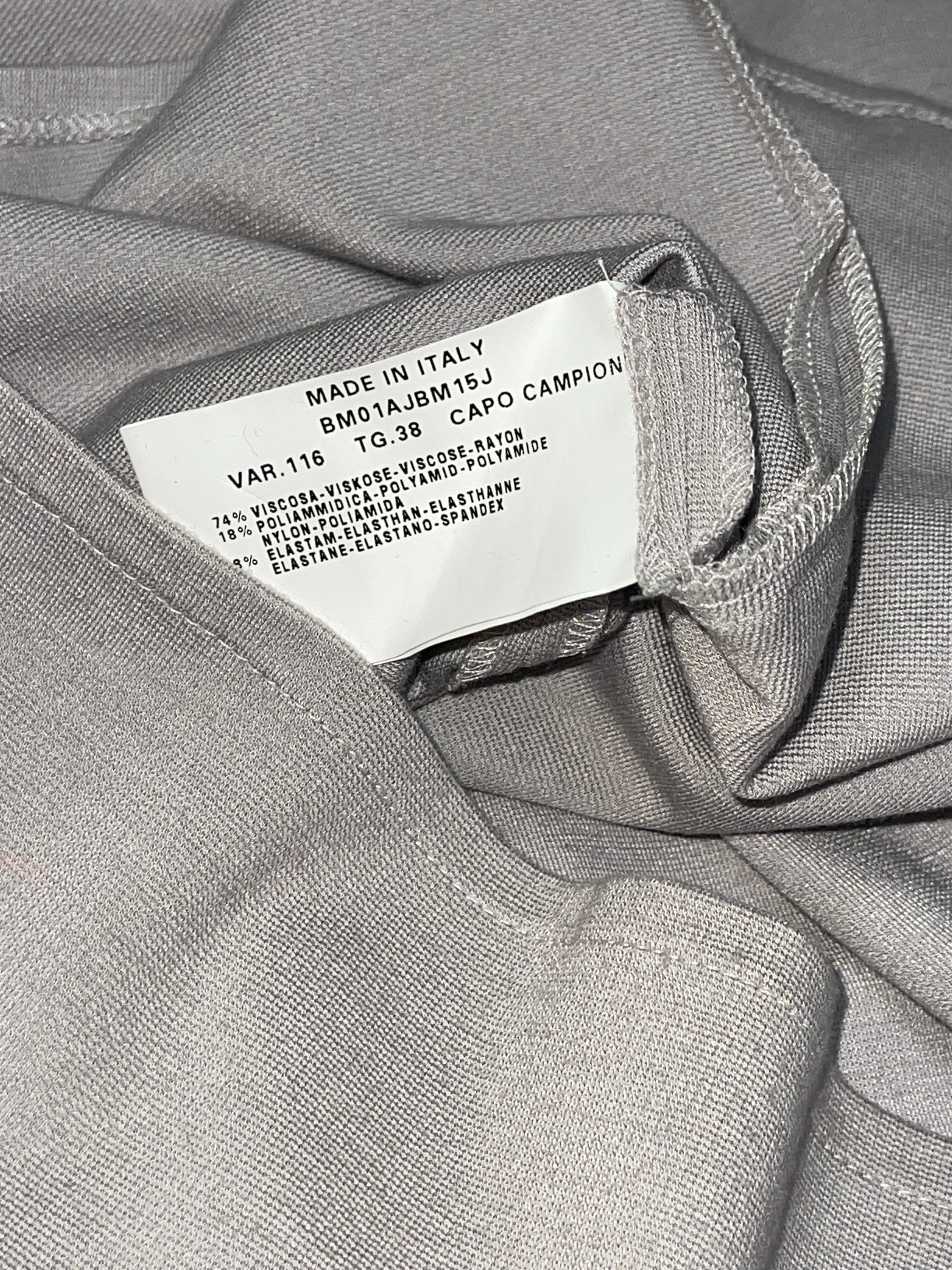 Dress Casual Midi By Armani In Taupe, Size: M
