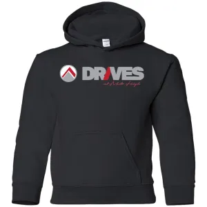 Drives light logo G185B Gildan Youth Pullover Hoodie