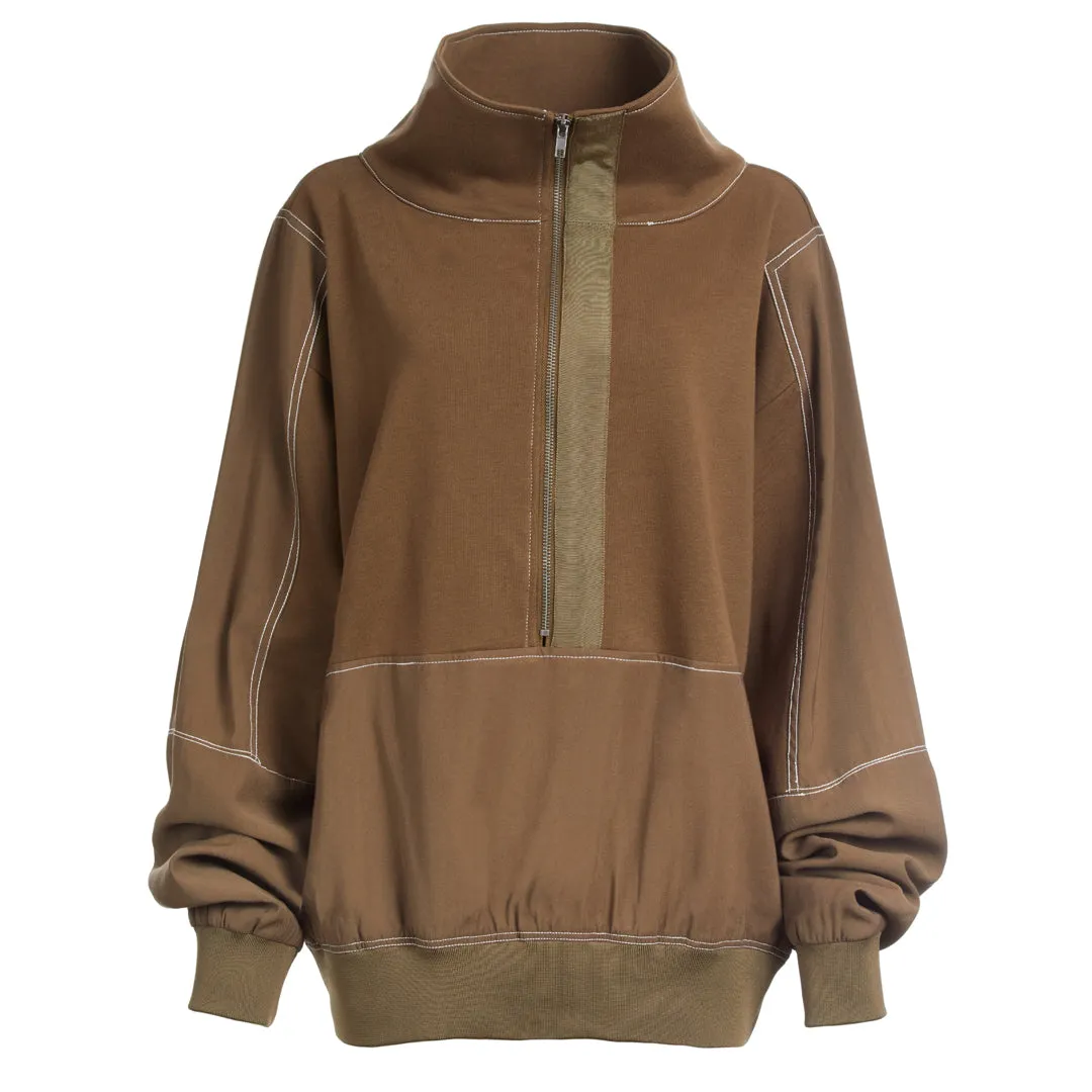 EASTON PULLOVER OLIVE