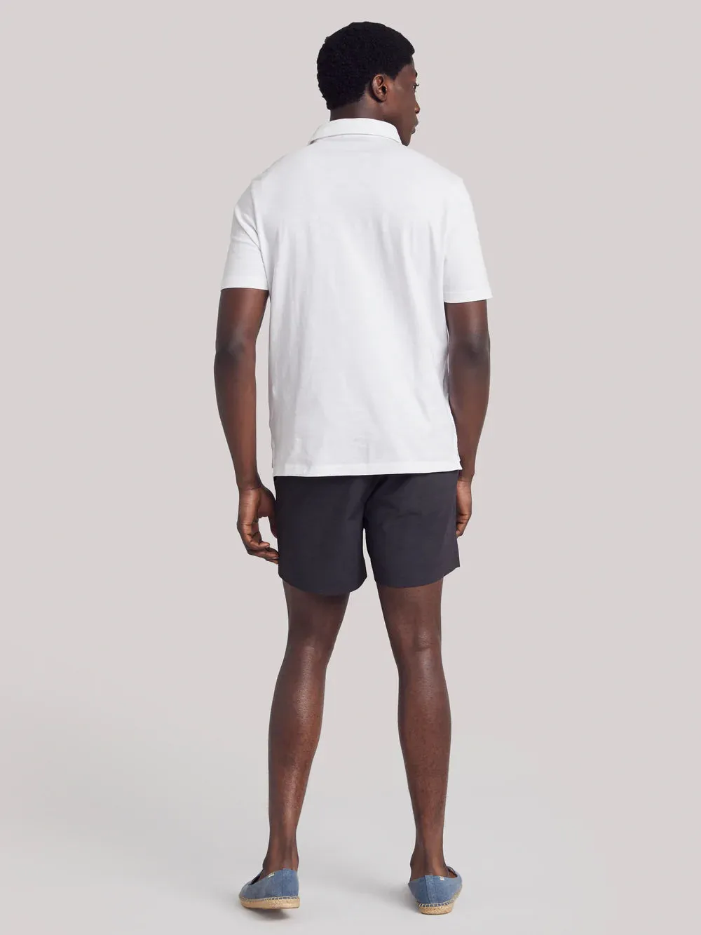 Faherty Mens Sunwashed Polo White