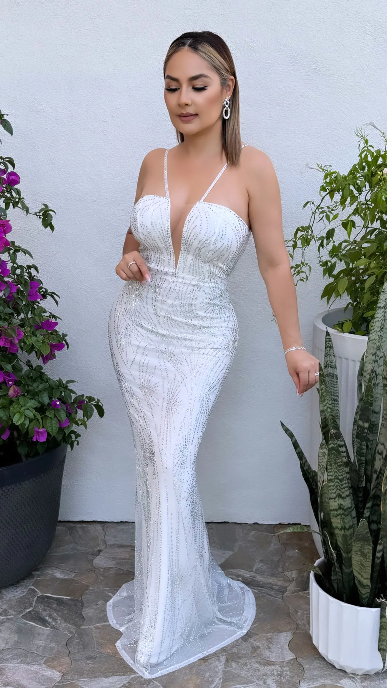 FOREVER MINE WHITE DRESS