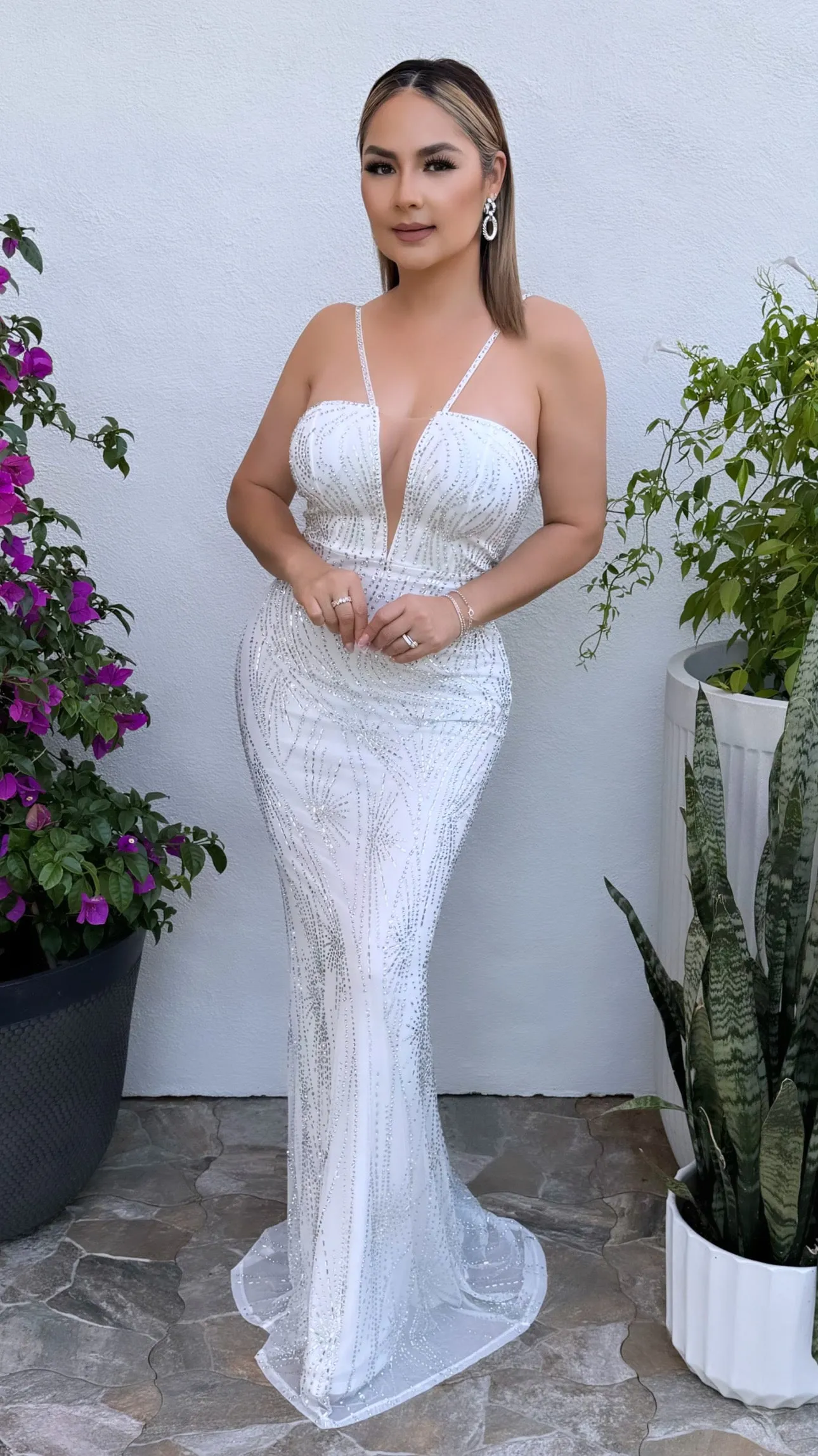 FOREVER MINE WHITE DRESS