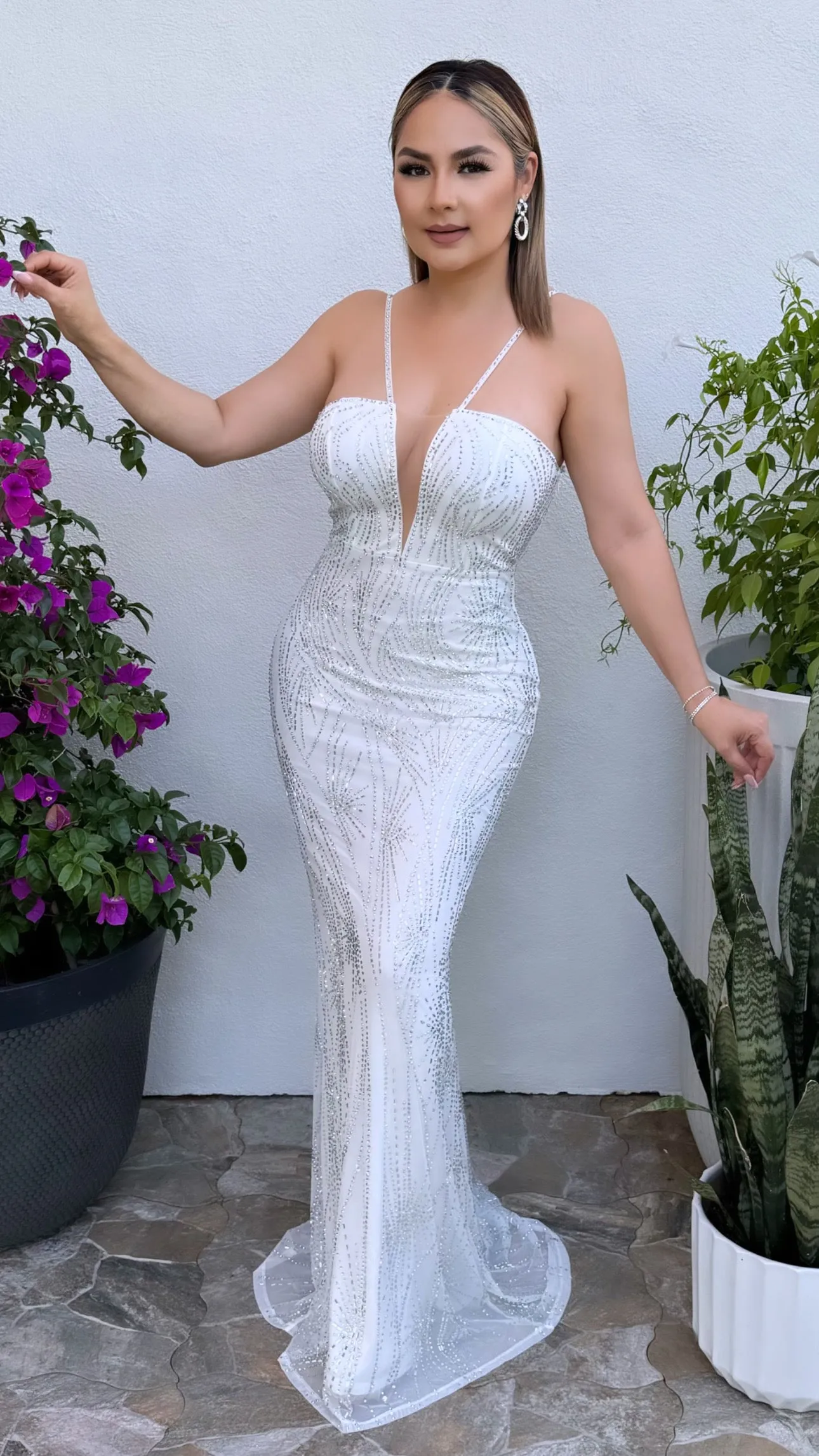 FOREVER MINE WHITE DRESS