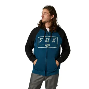 FOX BADGER ZIP FLEECE [DRK INDO]