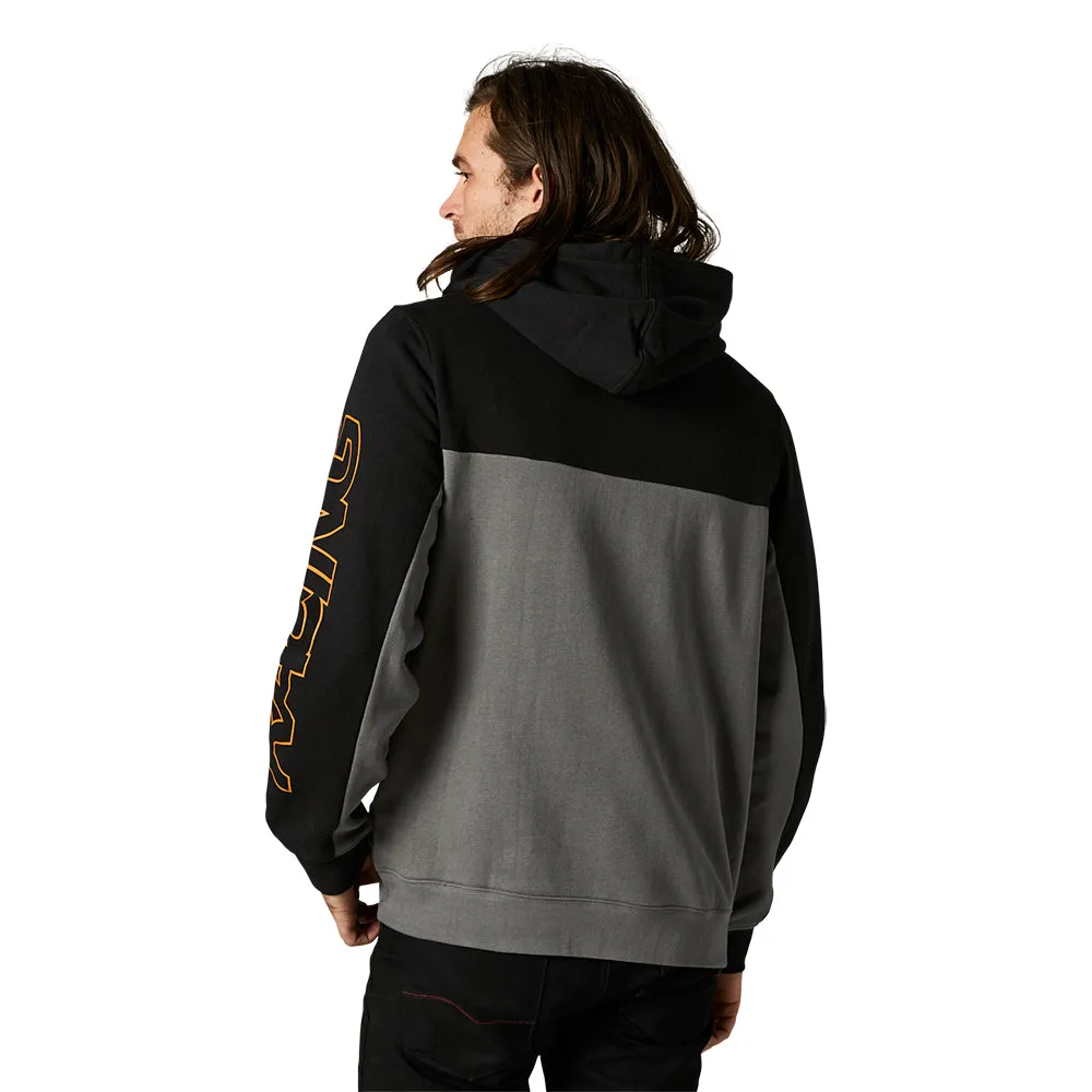 FOX SKEW PULLOVER FLEECE [BLK] S