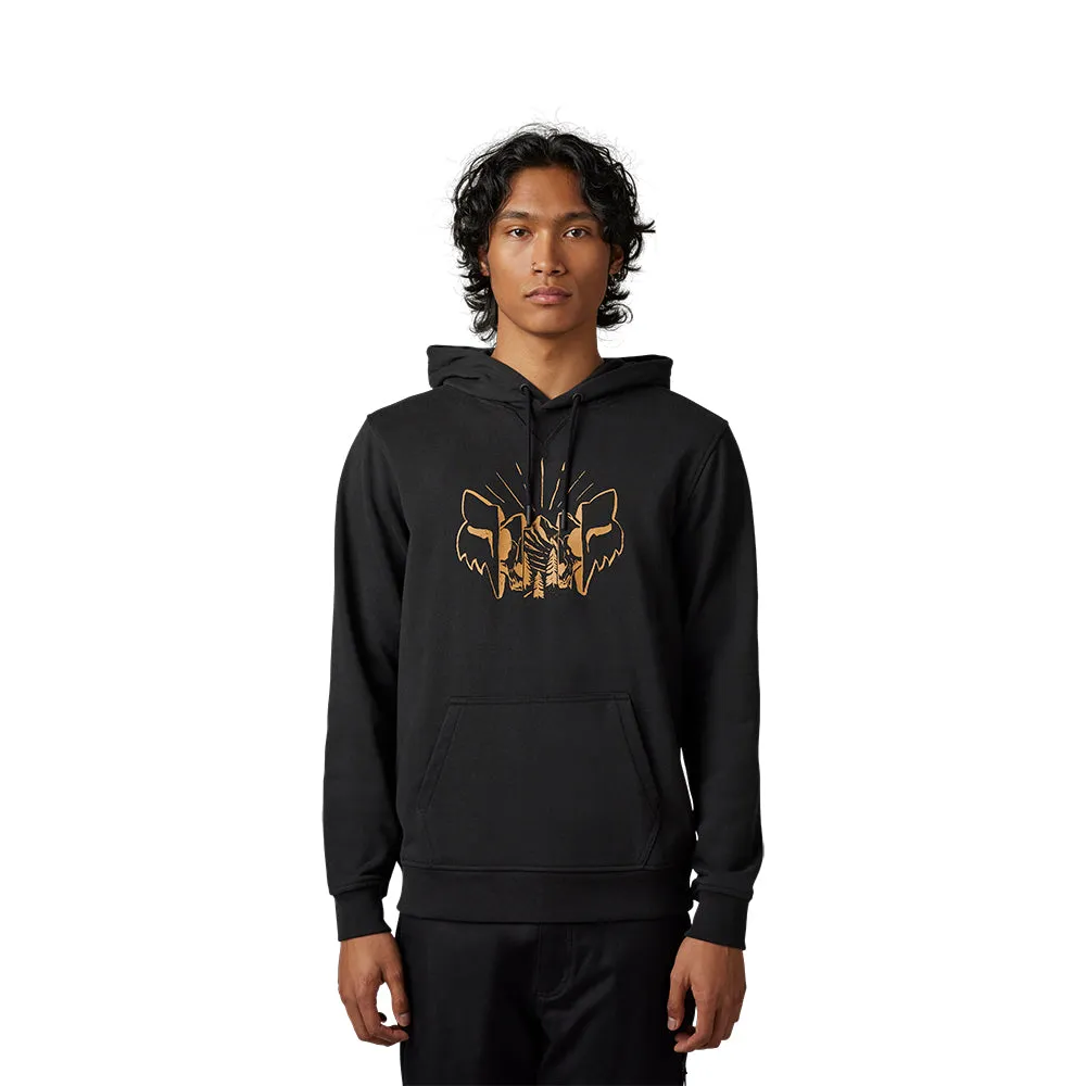 FOX THE FORMAT PULLOVER FLEECE HOODY [BLACK]