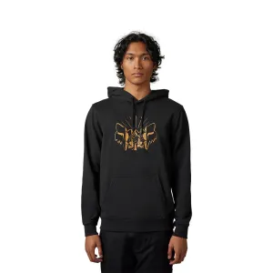 FOX THE FORMAT PULLOVER FLEECE HOODY [BLACK]