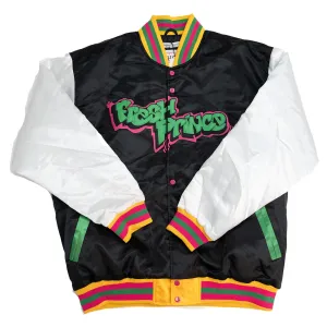 FRESH PRINCE SATIN JACKET BLACK