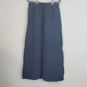 Garnet Hill Seaside Linen Maxi Skirt  sz 2