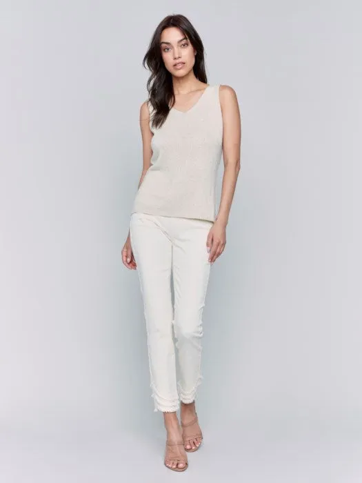 Gold Lurex Tank