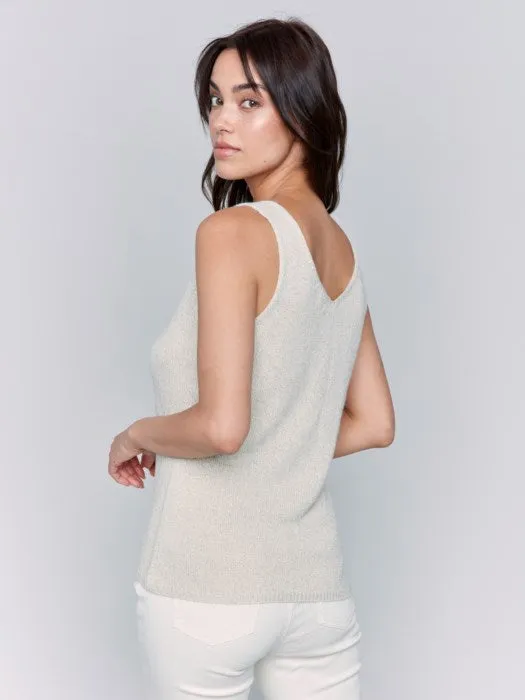 Gold Lurex Tank