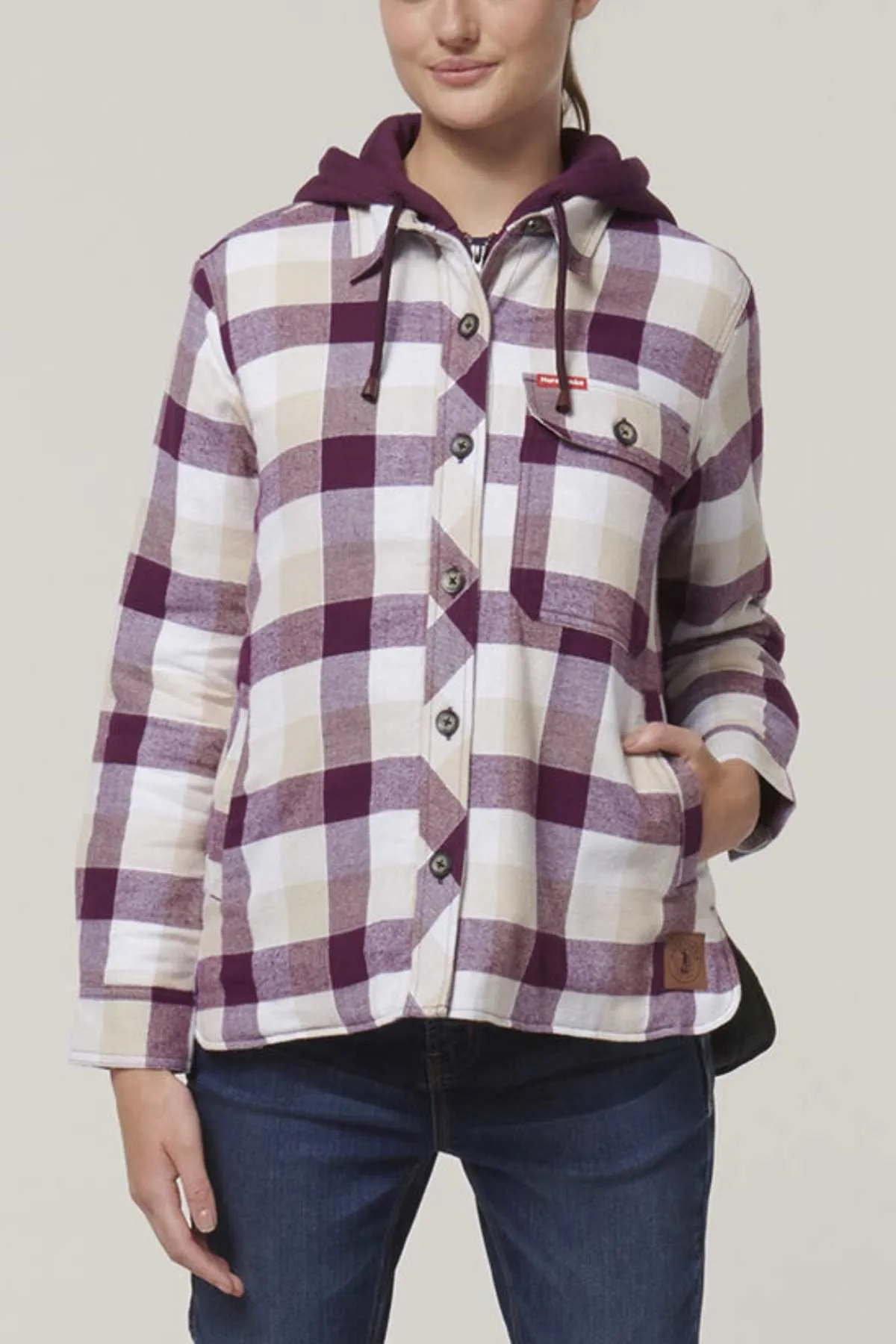 Hard Yakka Womens Quilted Shacket