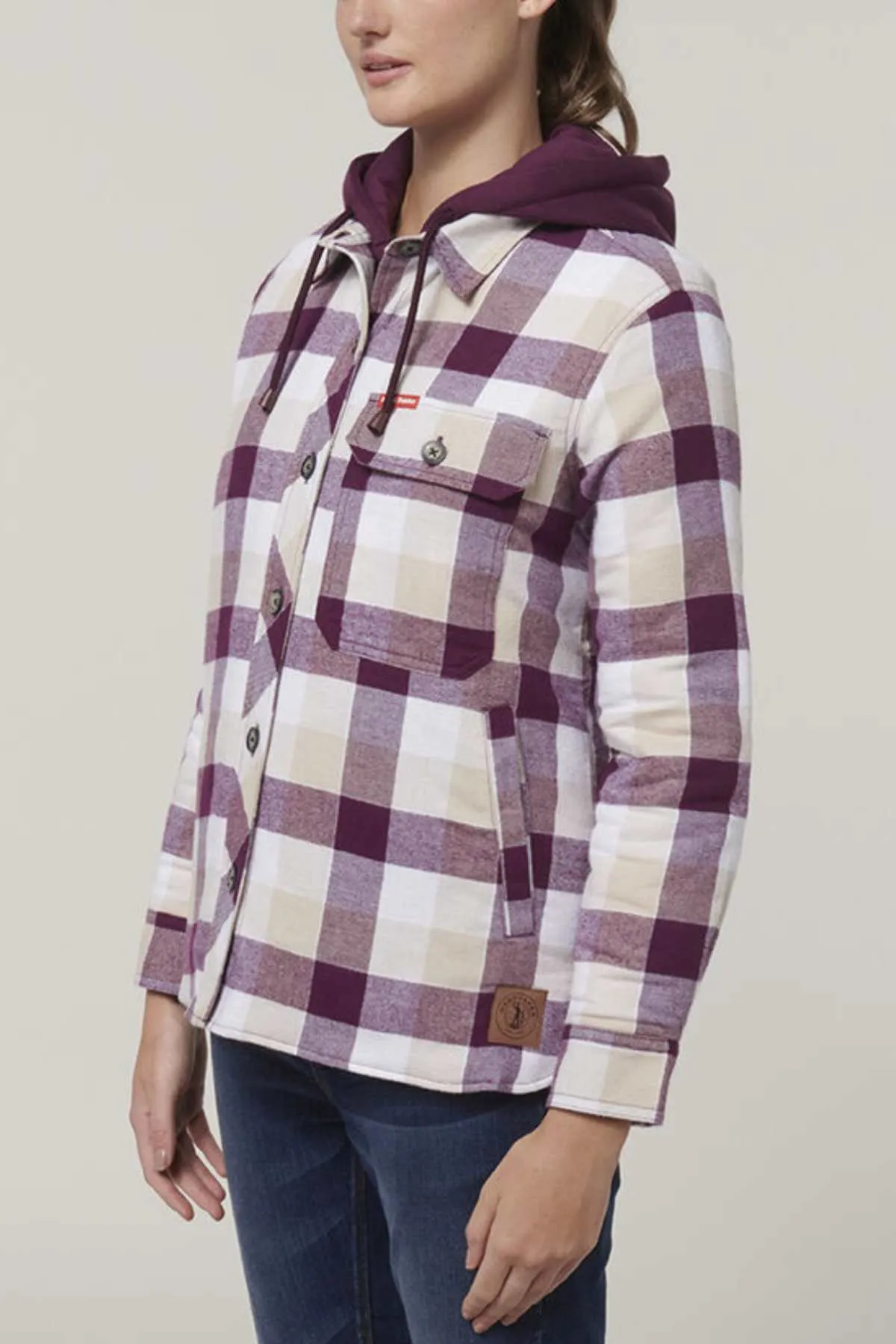 Hard Yakka Womens Quilted Shacket