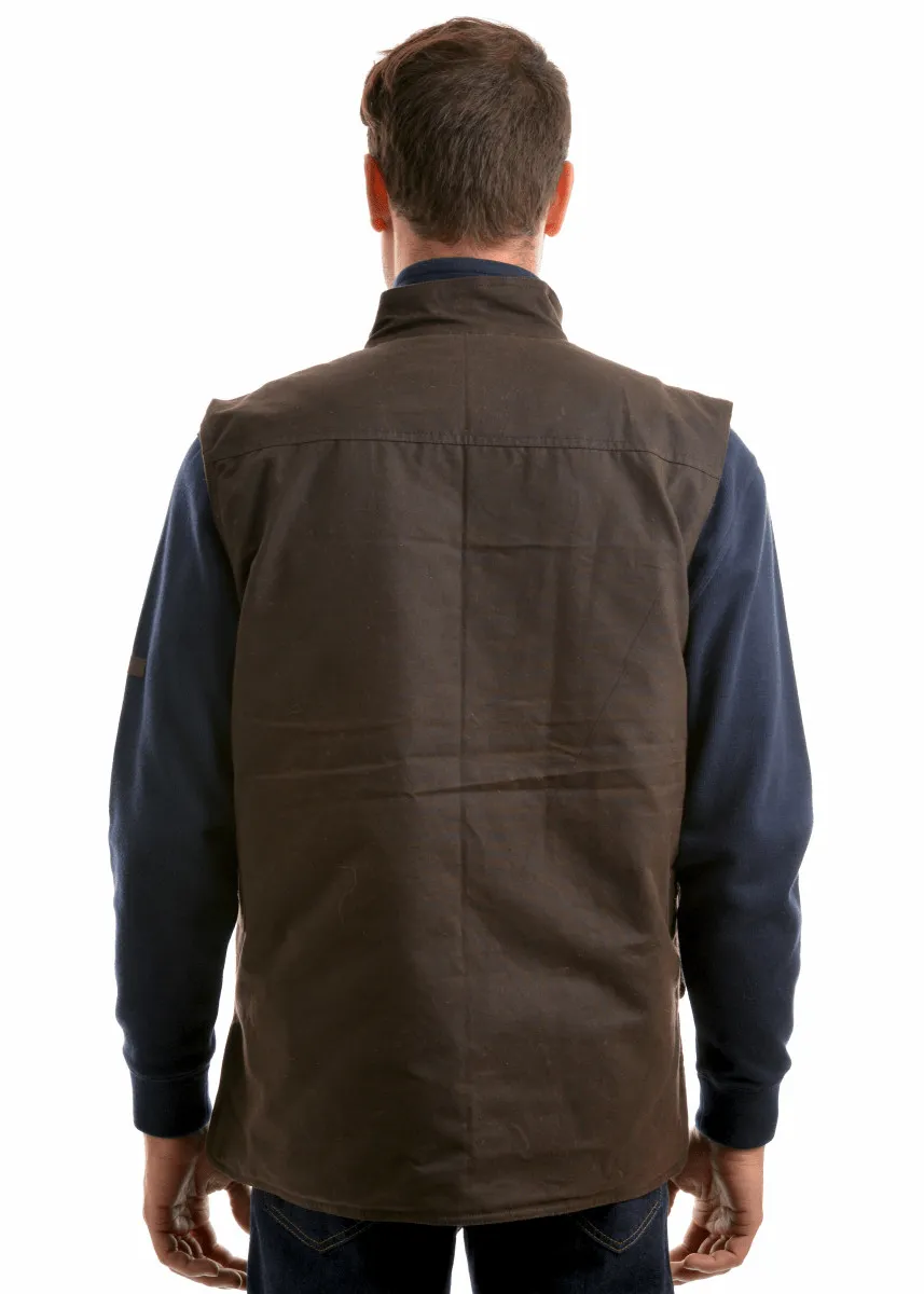 High Country Mens Oilskin Vest
