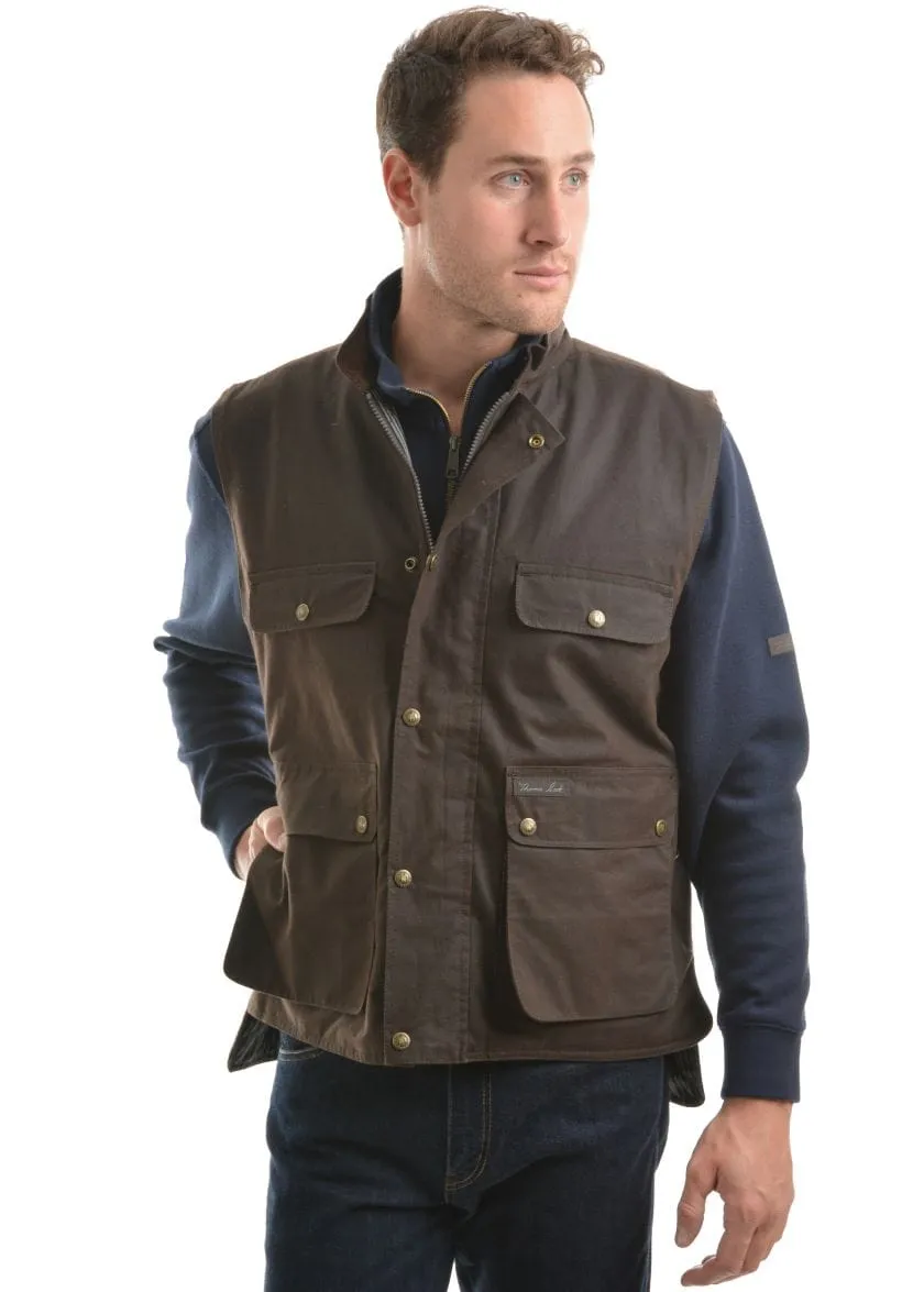 High Country Mens Oilskin Vest