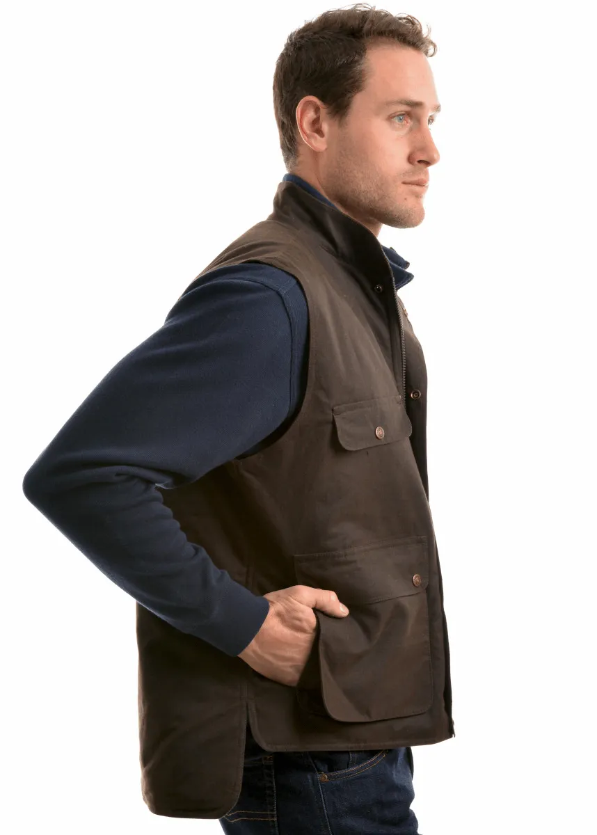 High Country Mens Oilskin Vest