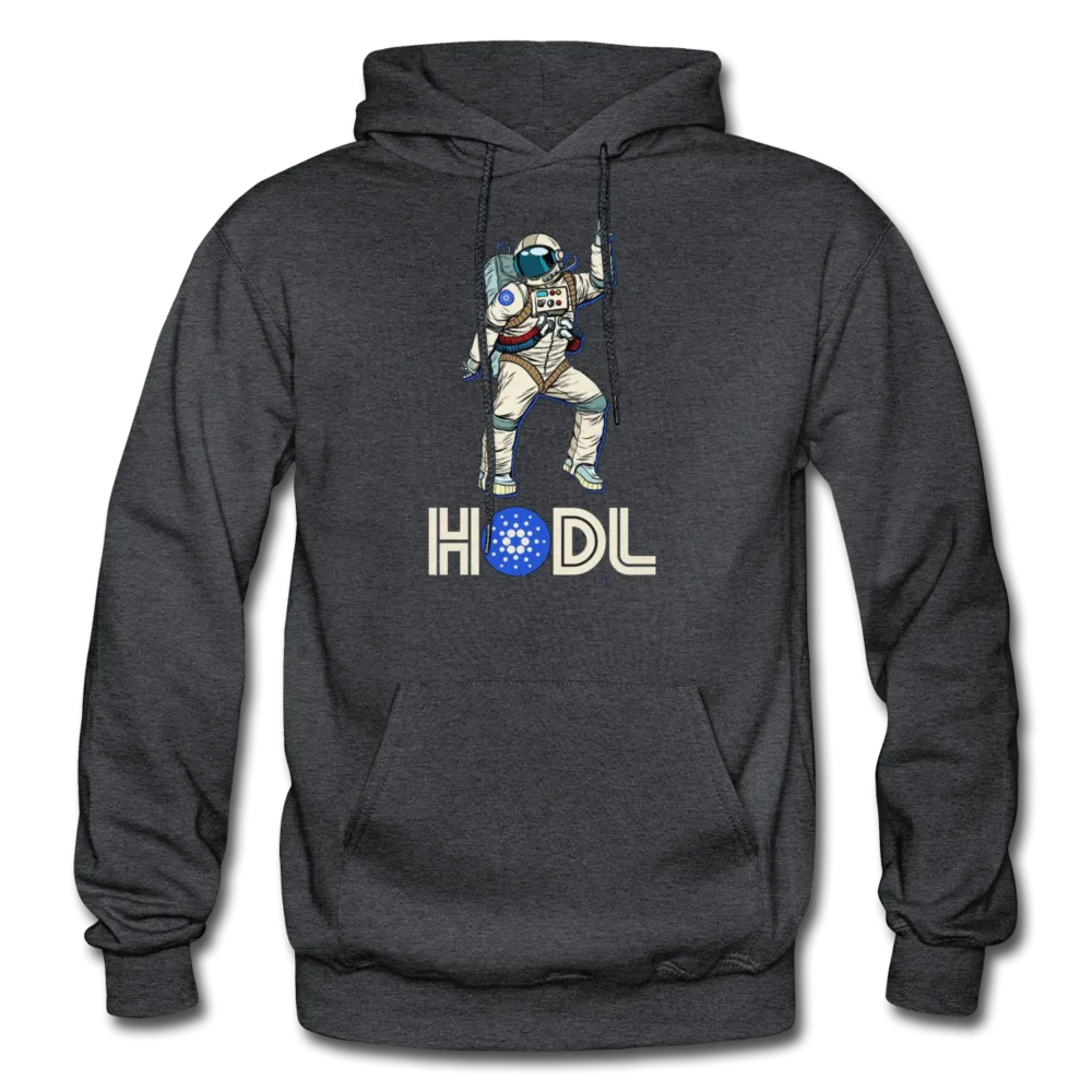 Hodl Disco Astronaut Cardano Men/Unisex Premium Adult Pullover Hoodie