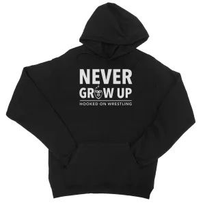 H.O.W Never Grow Up College Hoodie