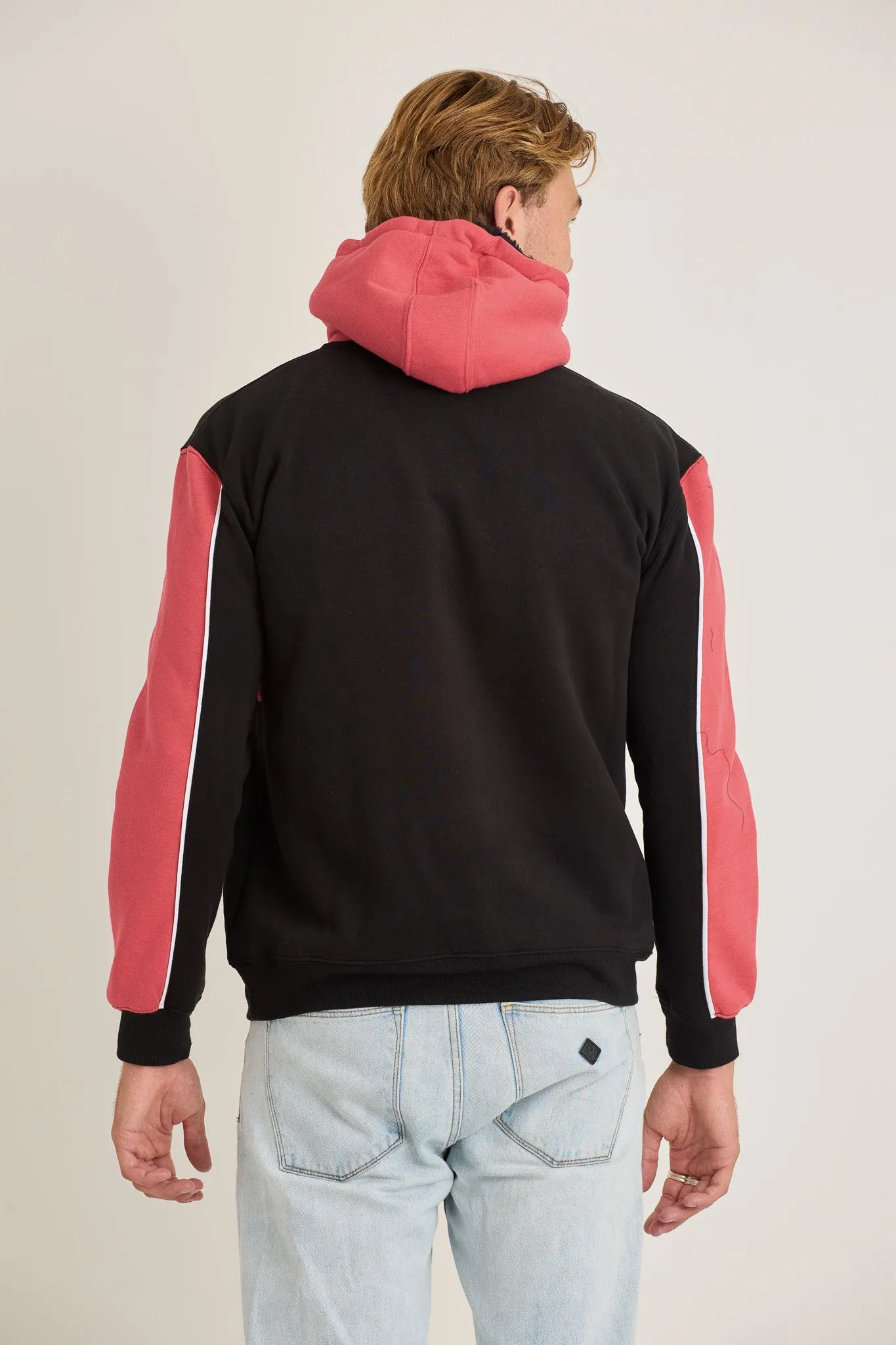 Jetpilot F5 Mens Pullover - Black/Red