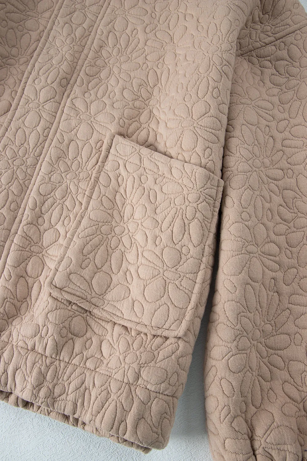 KaleaBoutique Floral Quilted Jacket