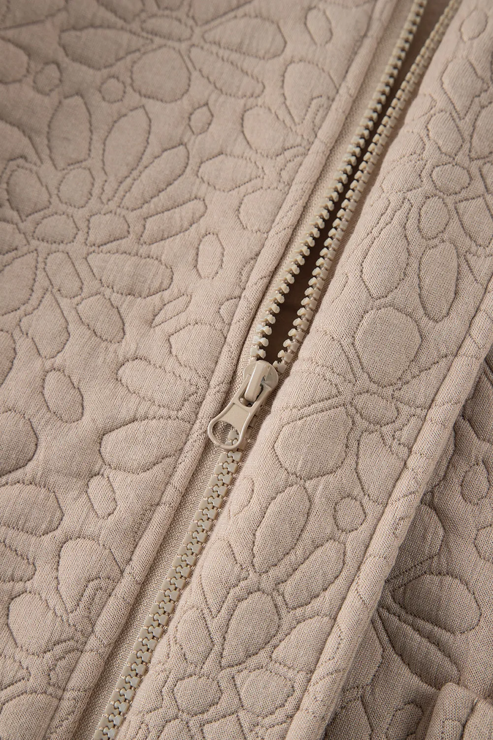 KaleaBoutique Floral Quilted Jacket