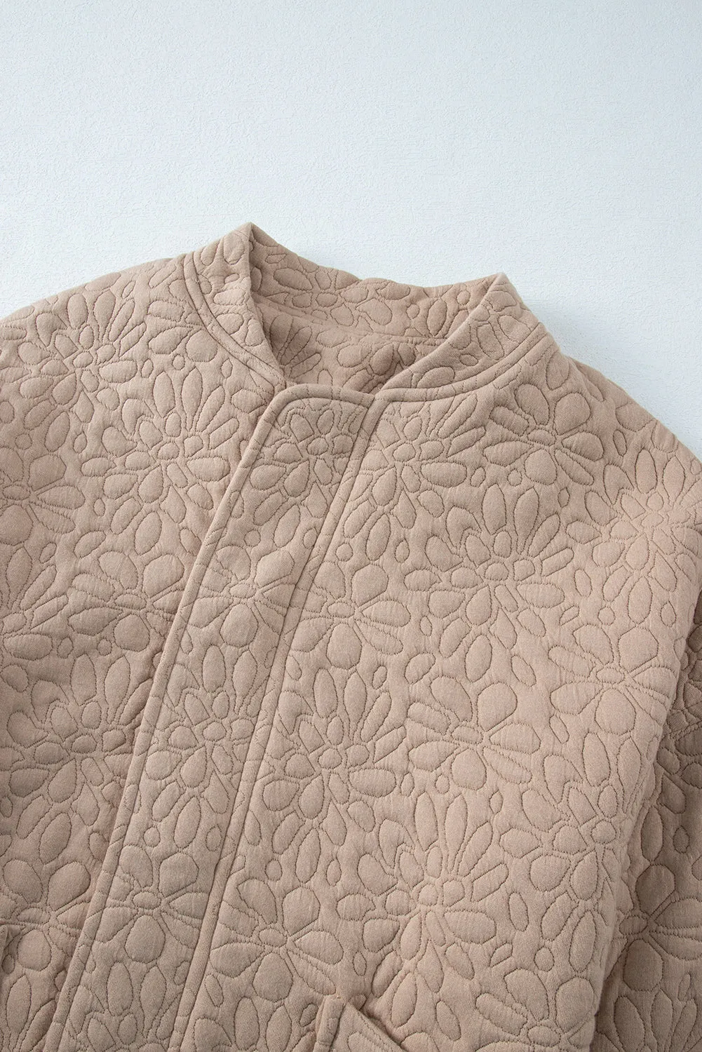 KaleaBoutique Floral Quilted Jacket