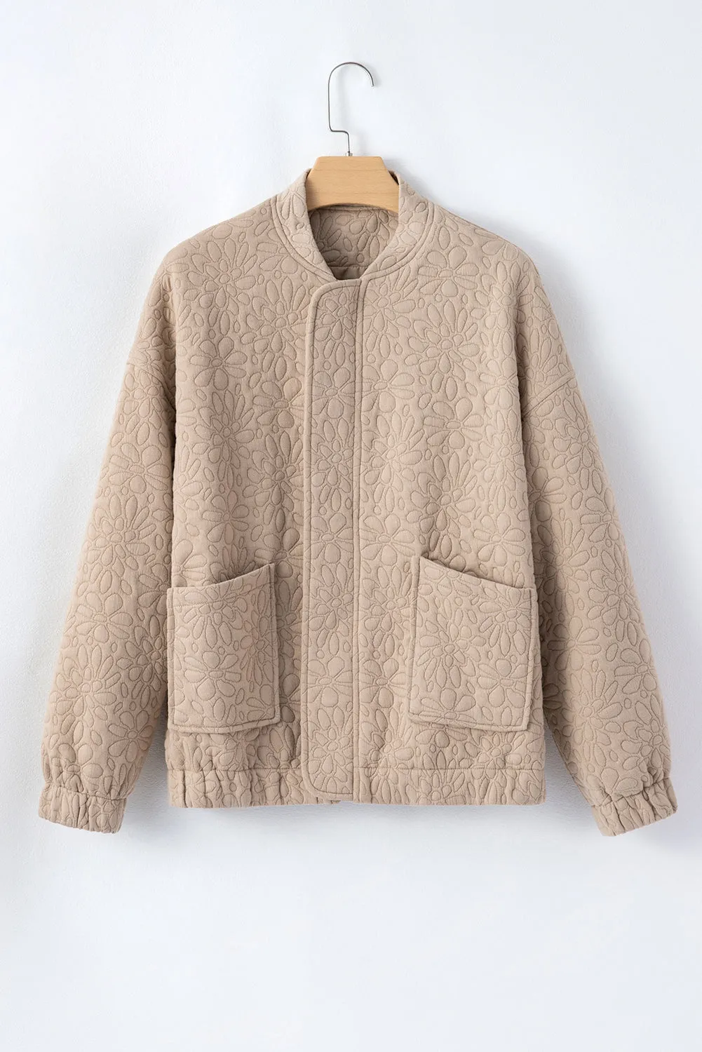 KaleaBoutique Floral Quilted Jacket