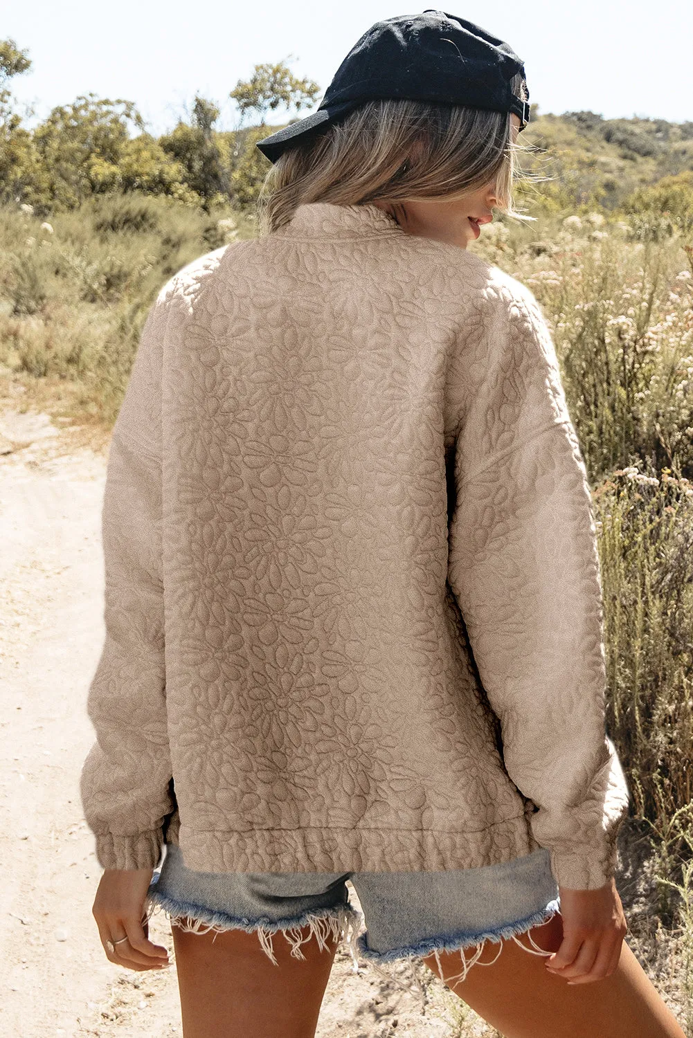 KaleaBoutique Floral Quilted Jacket