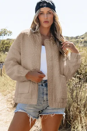 KaleaBoutique Floral Quilted Jacket