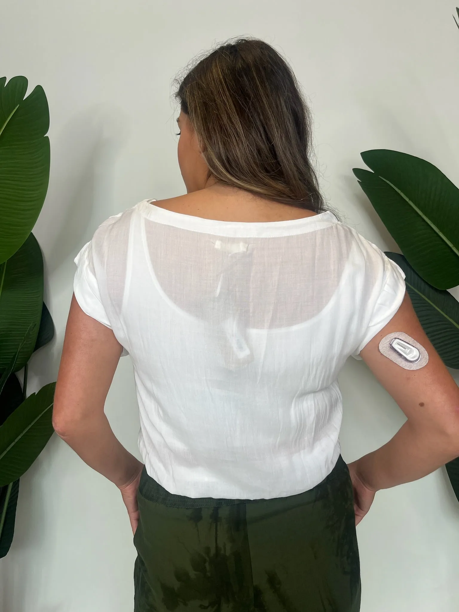 Khush Mareva Top White
