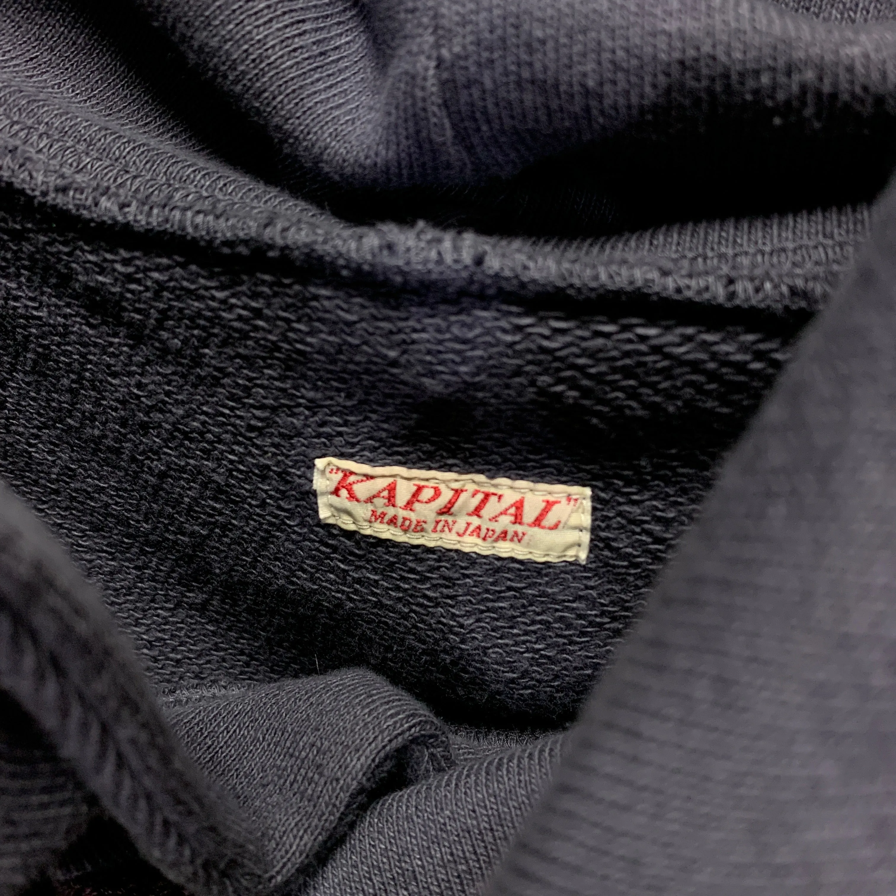 [L] Kapital Surf Pullover Hoodie Grey