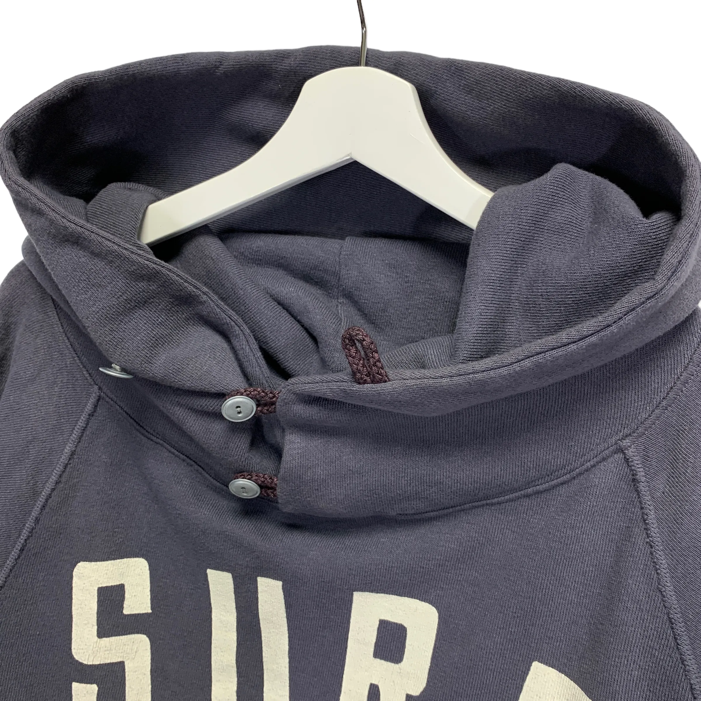 [L] Kapital Surf Pullover Hoodie Grey