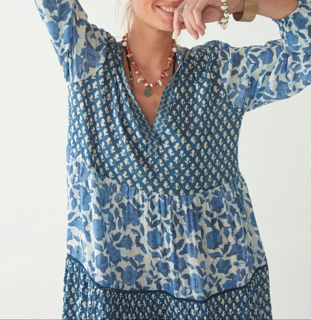 Lala Dress Indigo