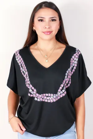 LEI LOKELANI DOLMAN TOP