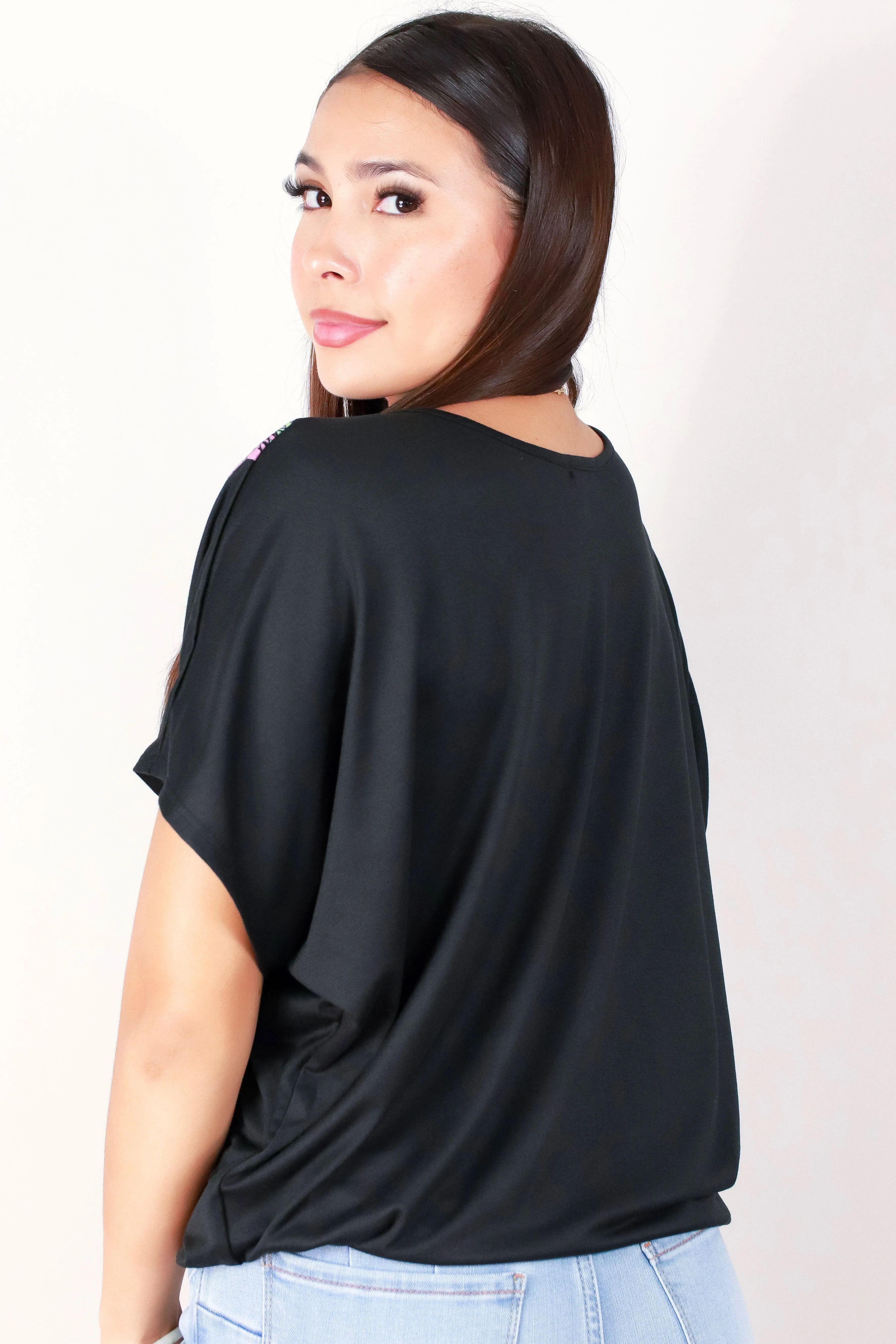 LEI LOKELANI DOLMAN TOP