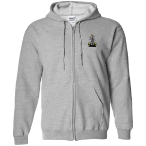 Lietuva 100 Restored - Men/Women Unisex Comfort Full-Zip Hoodie